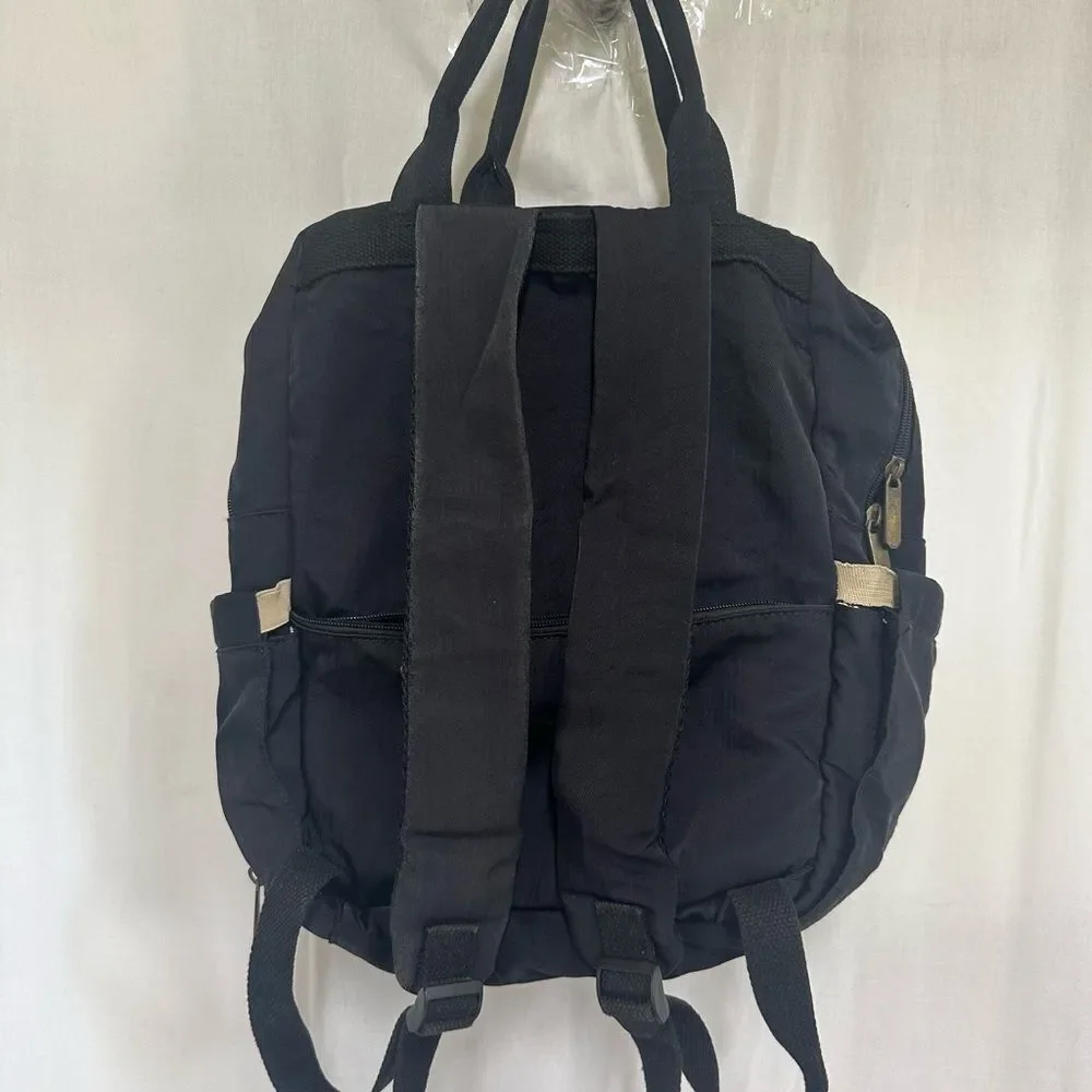 ZaZa Baby Black Diaper Bag Backpack Organizer Waterproof Travel